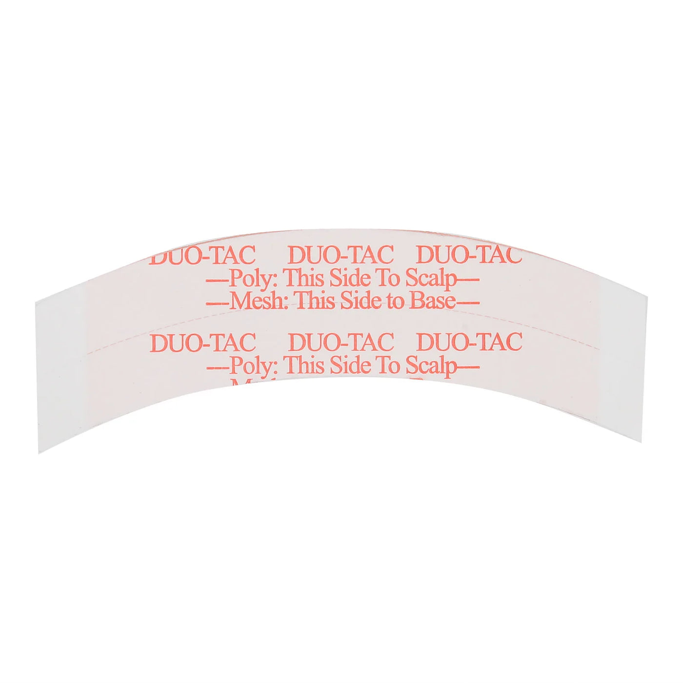 36pcs/bag Duo-Tac Strong Thin Red Hair System Tape Double Side Adhesive Tape For Lace Wig Toupee Easy Cleanup Tape