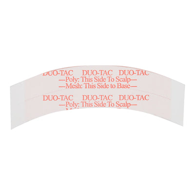 36pcs/bag Duo-Tac Strong Thin Red Hair System Tape Double Side Adhesive Tape For Lace Wig Toupee Easy Cleanup Tape