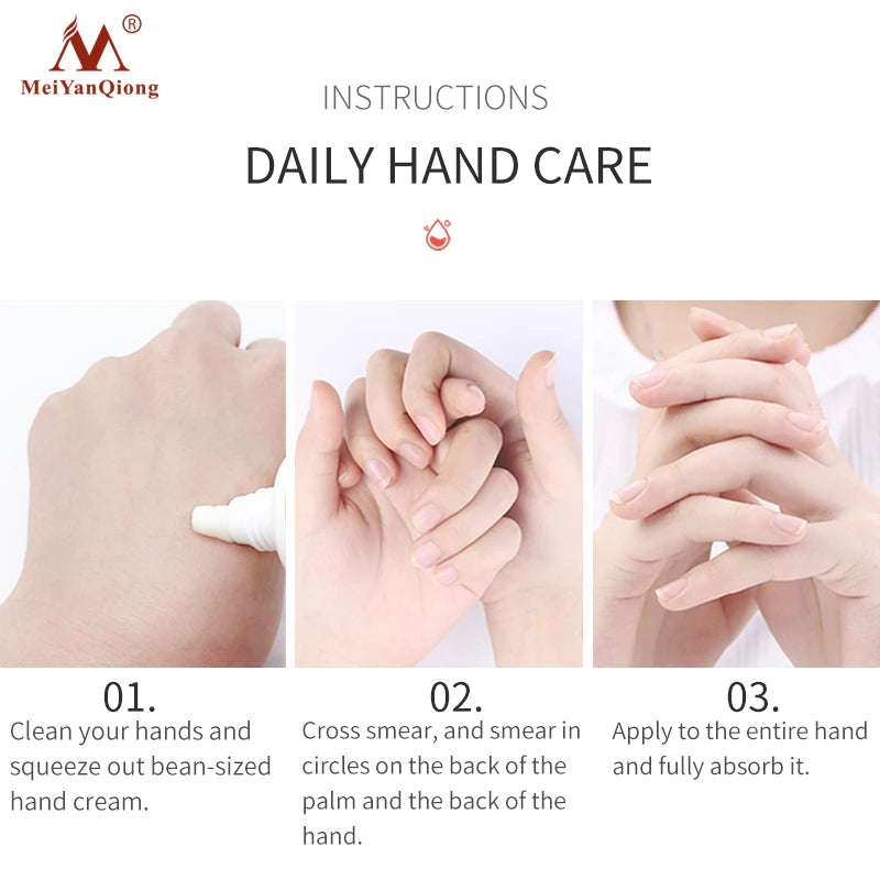 Milk Honey Soft Hand Cream Anti Aging Nourishing Smooth Anti Cracking Hands Repairs Dry Wrinkles Soften Skin Skin Care