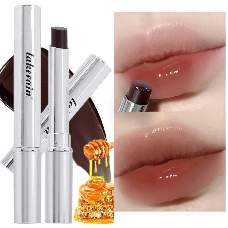 Black Brown Honey Lipsticks Nourishing Moisturizing Lasting Non-stick Cup Tinted Lip Balm Plumper Sexy Daily Lips Care Cosmetics