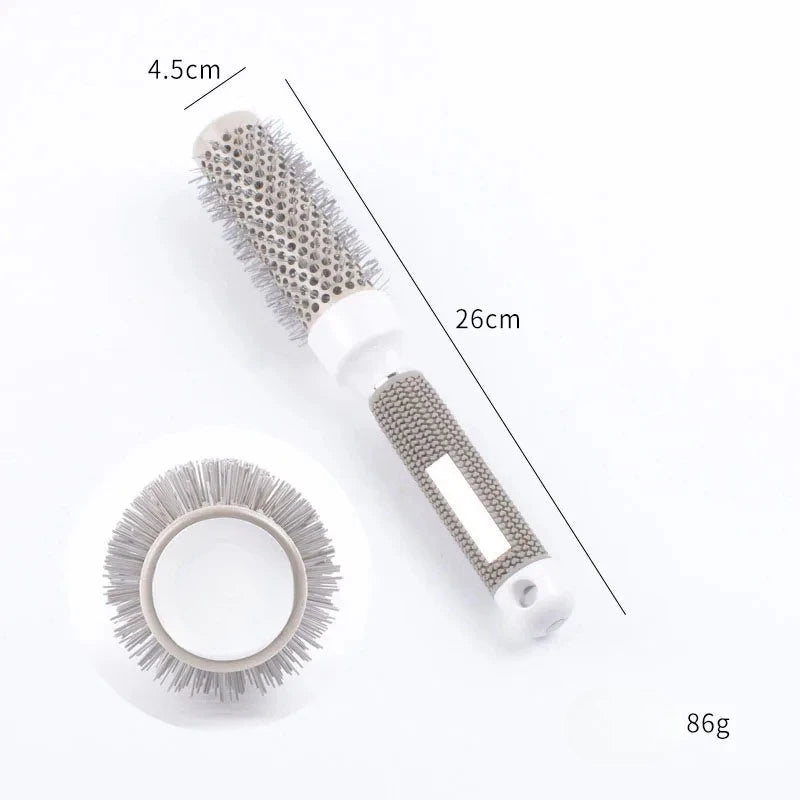 Professional Salon Hair Styling Hairbrus Women's Round Curly Hair Comb Wet and Dry Dual Use Hairdressing Combs Rollers Tools