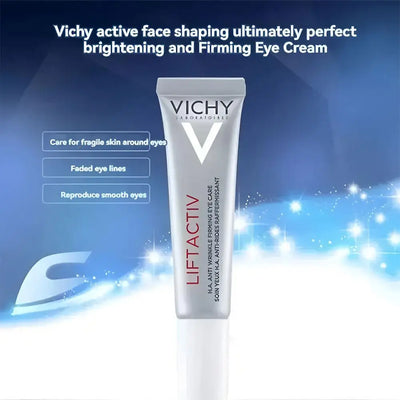 Vichy Active Face Shaping Eyes Cream Rejuvenate Firming Skin Herbal Anti-wrinkle Anti Dark Circle Fade Fine Line Eye Care