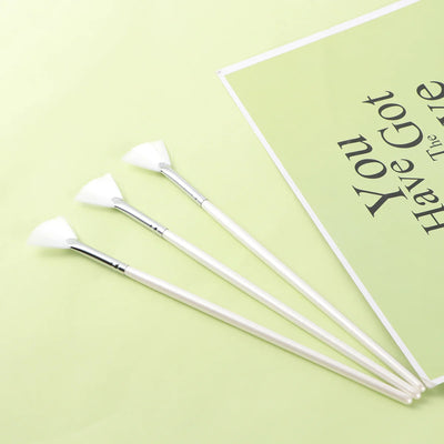 Practical Care Mini Scrub Brush Applicator Facial Face Makeup Mask Brushes Acid Make Up Brushes Soft Diy Mud Peel