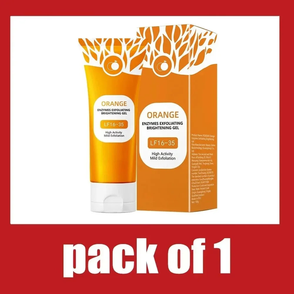 Facial exfoliating gel, moisturizing, brightening, nourishing, face cream, skin beauty care gel