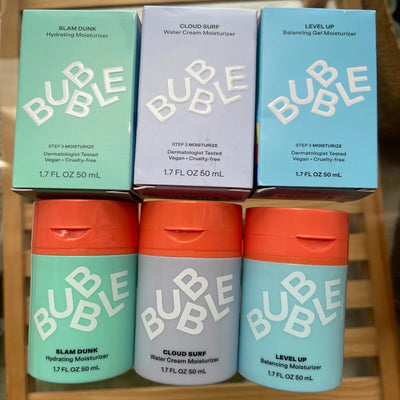 buble Balancing Facial Moisturizer Face Cream Toner And Eye Cream Aloe Vera Gel Repairing Nourishing For Normal-to-dry Skin Care