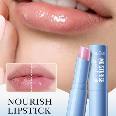 SADOER Hyaluronic Acid Lipstick Lips Skincare Nourishing Brightening Moisturizing Lip Balm Lips Skin Care Products