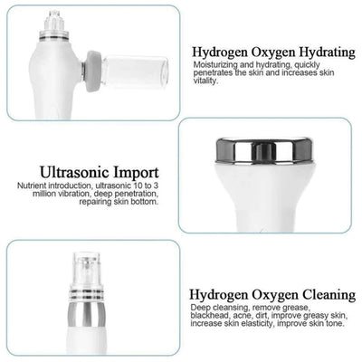AOKO  hydrogen  6in1  Water Oxygen Jet Hydro Diamond Dermabrasion Machine Facial Microdermabrasion Device for Face Clean