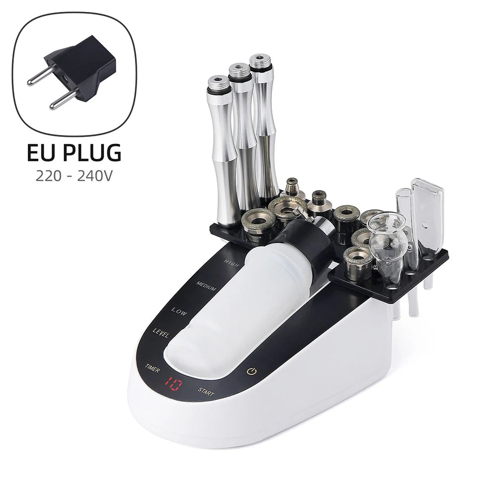 Professional Facial Diamond Microdermabrasion Machine Home Use Face Peeling Beauty Machine Exfoliation Pore Cleaning Skin Care