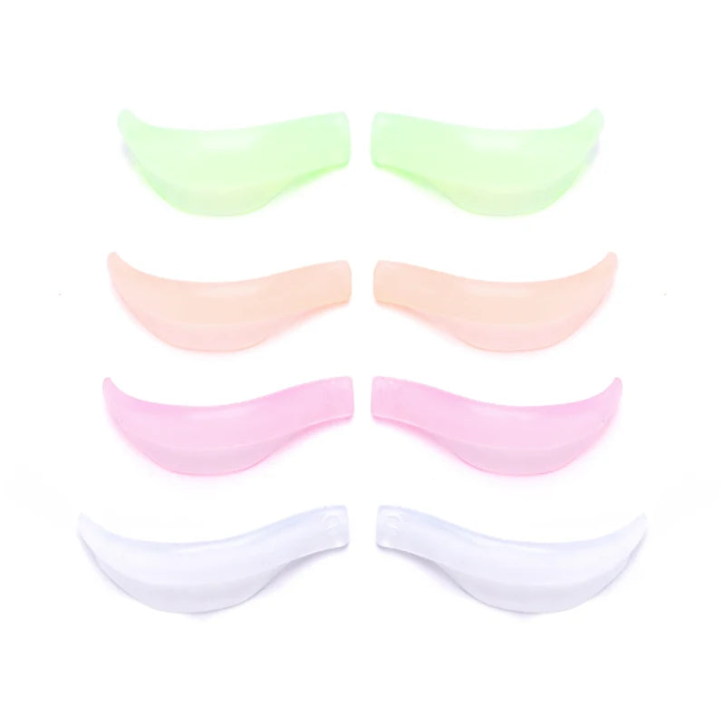 4/5/7 Pairs Silicone Eyelash Perming Pad Lash Lifting Kit Recycling 3D Eyelashes Curler Rods Shield Lashes Extension Supplies
