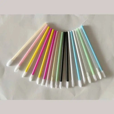 50pcs New Disposable Cosmetic Lip Brushes Lipstick Lip Glossy Wands Pen Cleaner Applicator Eyeshadow Gloss Makeup Brushes Tools
