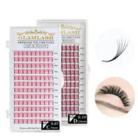 ANNAFRIS 8-25mm Mixed Length Individual Mink Eyelash Extension Supplies Natural Matte Black Soft Russian Volume Lashes Maquiagem