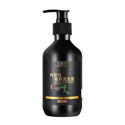 Herbal Polygonum Multiflorum Shampoo Oil Control, Dandruff Control, Itchy Relief Shampoo for Women Hair Essential Oil Hair Care