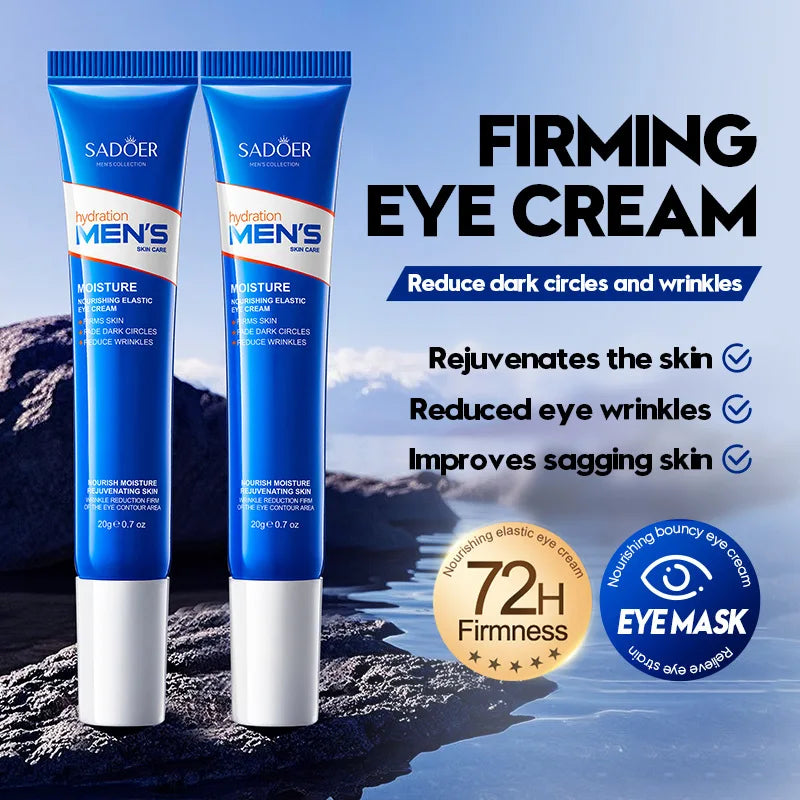 Men's Eye Cream Anti Dark Circles Removal Eye Bags Moisturizing Anti-Aging Anti-wrinkles Men Eyes Skin Care