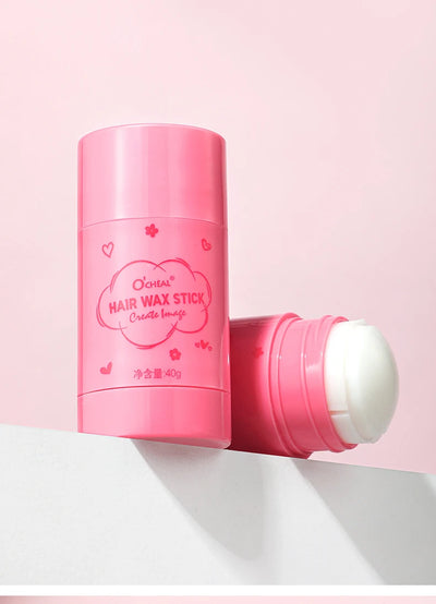 O’CHEAL 40g Hair Wax Stick Hair Artifact Finishing Broken Hair Cream Hair Spray Fix Wax Anti-frizz Body Cream Stick Wax Stick