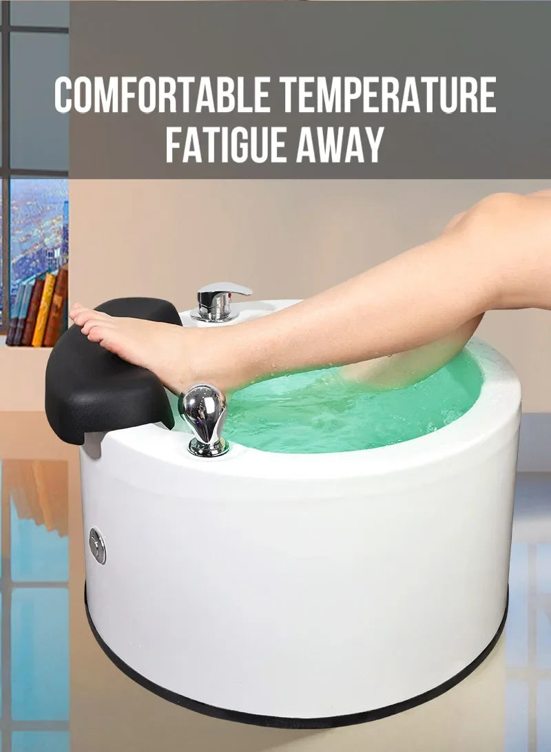 Spa Pedicure Basin For Beauty Salon Surfing Massage Beauty Parlor Spa Foot bath Tub Electric Footbath Pedicure Bowl Foot Spa