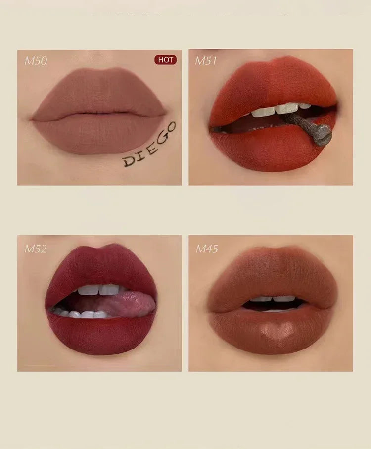 Girlcult Lipstick Lip Cream Non-Stick Lip Glaze Liquid Lipstick Lipgloss Matte  Long Lasting Makeup Cosmetics Rare Makrup Beauty