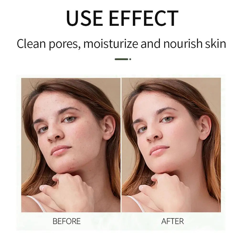 Green Tea Stick Facial Mask Deep Cleaning Mud Cream Replenish Water Moisturize Control Oil Shrink Pores Remove Blackheads