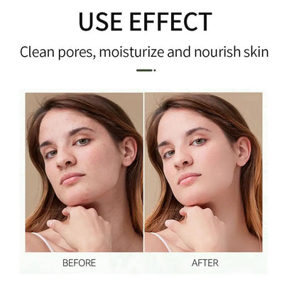 Green Tea Stick Facial Mask Deep Cleaning Mud Cream Replenish Water Moisturize Control Oil Shrink Pores Remove Blackheads