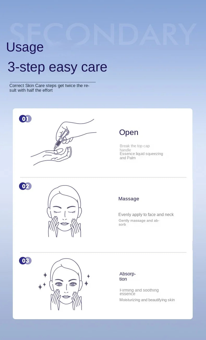 High end wrinkle essence, fast absorption makes you 20 years younger