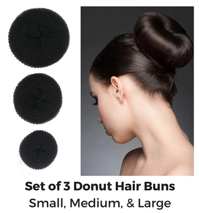 Hair Donut Hair Bun Maker for Kids,Ballet Buns Maker for Kids, Sock Bun Hair Maker,Donut Bun Maker Hair,Easy Bun Hair Bun Maker