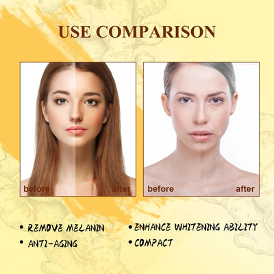 Ginger Turmeric Face Essence Oil Black Spots Remove Repair Aging Whitening Serum Skin Removal Moisturizing Wrinkles Oil Ant