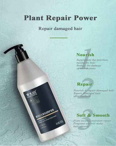 ZHANGGUANG 101 500G Anti Hair Loss Shampoo Repair Damaged Hair Smooth Hair Nourishing Conditioner