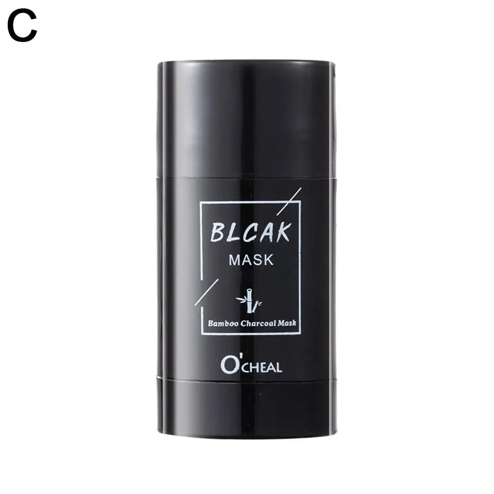 Green Tea Stick Facial Mask Deep Cleaning Mud Cream Replenish Water Moisturize Control Oil Shrink Pores Remove Blackheads