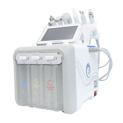 6 in1 Hydro Water Oxygen Jet Peel Machine Oxy Spray Facial Machine Cleaning RF Lifting Dermabrasion Skin Care Beauty Device Spa