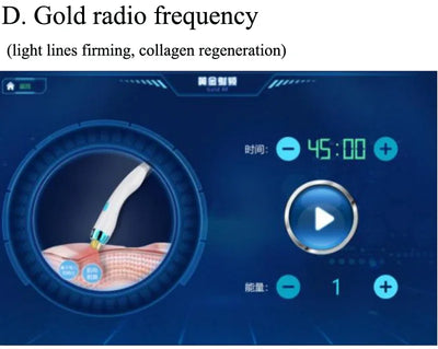 Smart Ice Blue Plus 7 in 1 Oxygen Hydro dermabrasion Bubble Machine Professional Face Hydra Machine rf Lifting ultrason machine