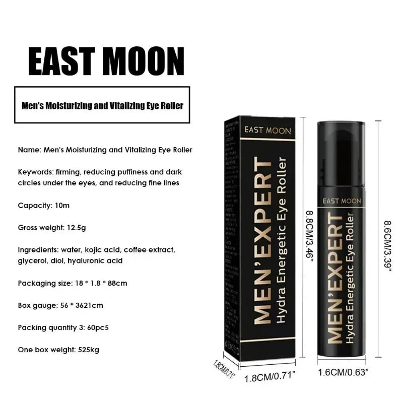 Men's Retinol Eye Cream Eye Bag Firming Lifting Cream Lightening Dark Circles Eye Skin Instant Repair Serum Stick Skincare