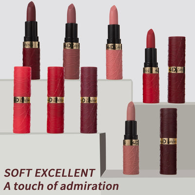 12 color lipstick matte fog lipstick lip glaze waterproof, non fading, non stick cup, suitable for goddess