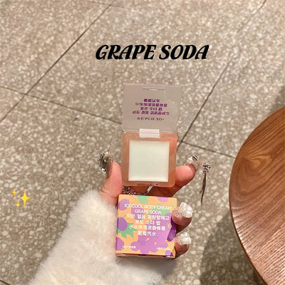 Small Ice Cube Solid Perfume Refreshing and Fragrant Lasting Deodorants Eliminate The Odor Lasting Balm Fruit Tea Fragrant Paste