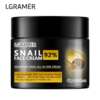 Anti Wrinkles Snail Face Cream Collagen Moisturizing Nourish Repair Face Damaged Lift Firm Smooth Bright Whitening Skin Care