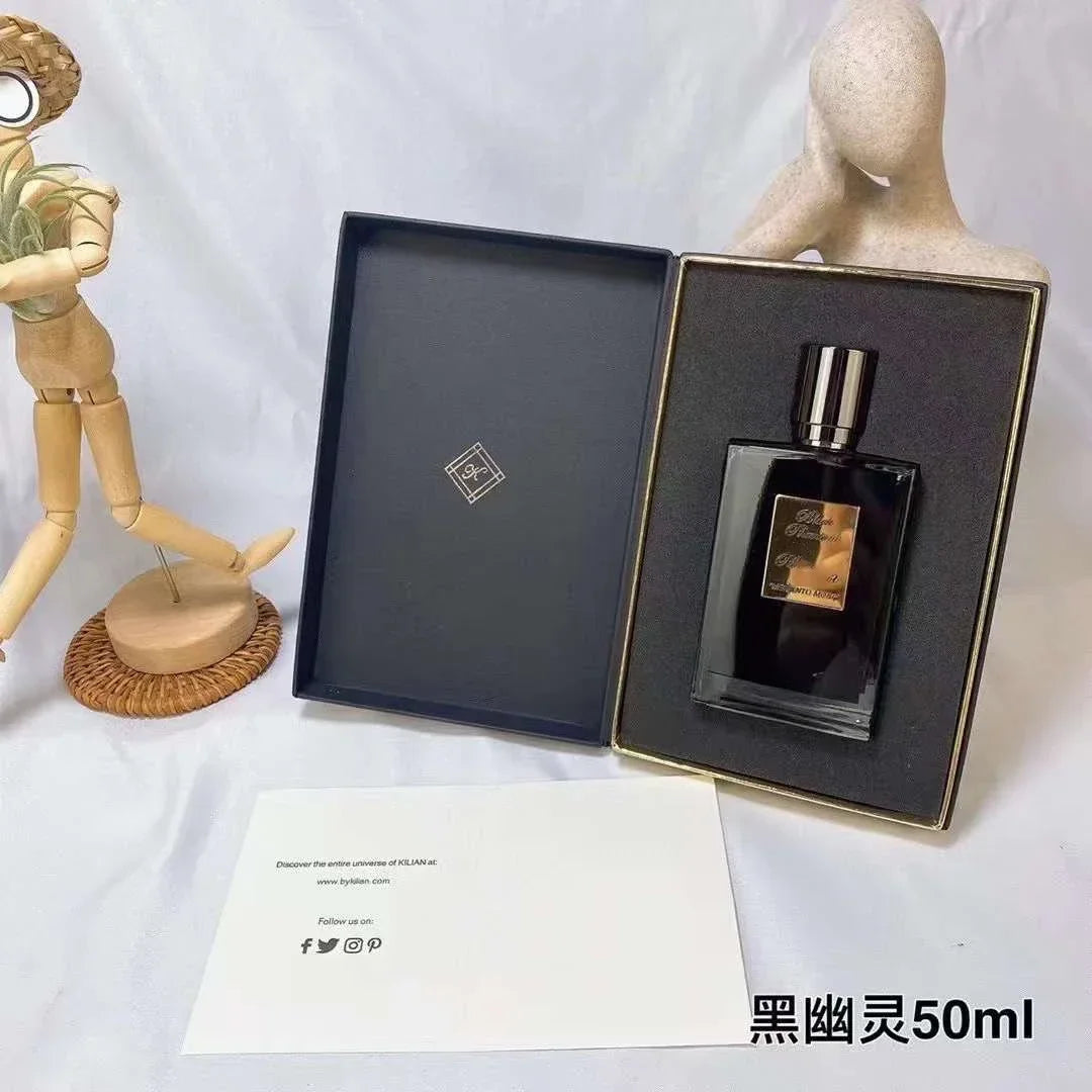 A 50 - ml brand perfume with an atomizer, suitable for both women and men, has a long - lasting fragrance. It combines woody ele