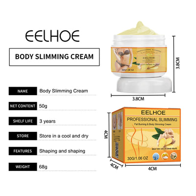 EELHOE Slimming Cream Full Body Sculpting Anti Cellulite Belly Firming Tightening Cream Nourishing Body Oil Massaging Cream 30g