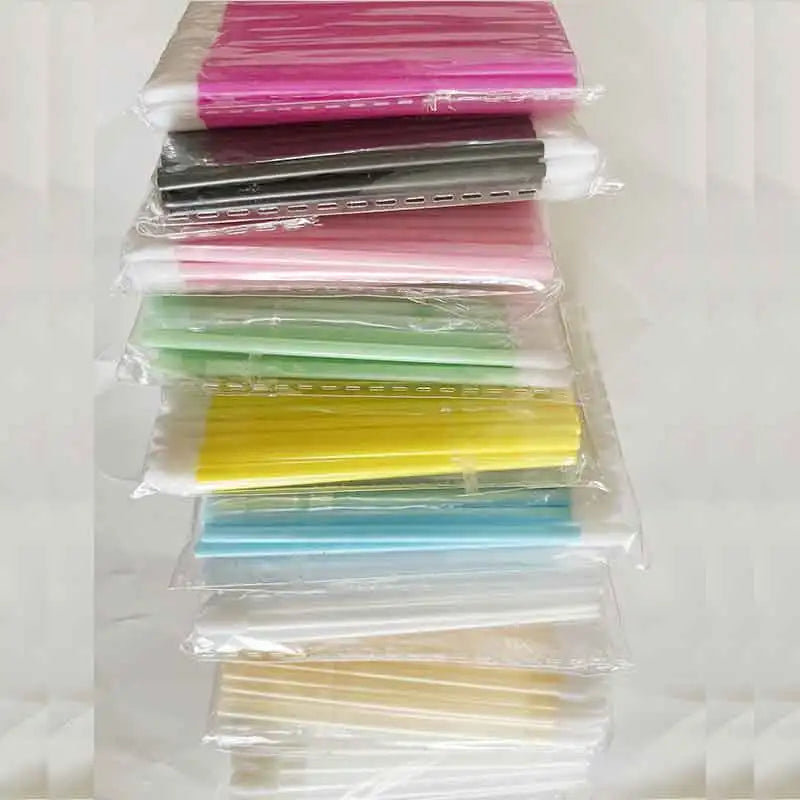 50pcs New Disposable Cosmetic Lip Brushes Lipstick Lip Glossy Wands Pen Cleaner Applicator Eyeshadow Gloss Makeup Brushes Tools