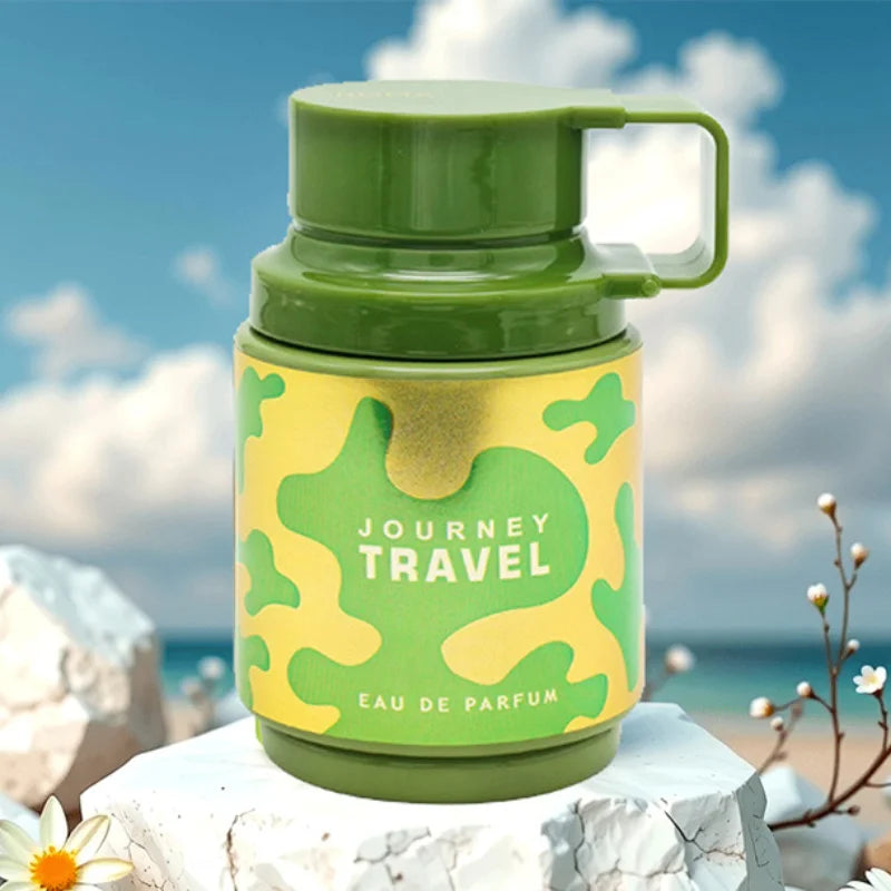 Arab Men's Charm Perfume Creative Thermos Cup Shape Floral Fruity Woody Fragrance Spray Unisex Fun Musk Sandalwood Perfume 100ml