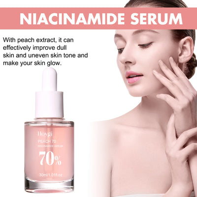 Niacinamide Serum Brightening Complexion Nourishing Hydrating Rejuvenating Serum Pore Contouring Hyaluronic Acid Soothing Skin
