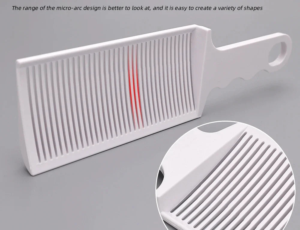 Barber Flat Topper Fading Comb Guide Professional Hair Styling Comb Heat-resistant Hair Cutting Clippers Salon Hairdresser Tools
