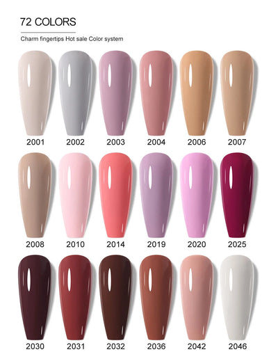 Clou Beaute Nail Gel Polish Kit 15ml Soak Off UVLED Nails Varnish Semi Permanent Nail Art Gels Lacquer Top Base Coat Gel Lacquer