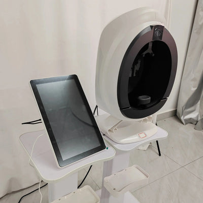 3D AI Aesthetic Skin Analyzer Smart Detector Facial Scanner Machine Skin Moisture Analyzer Skin Microscope