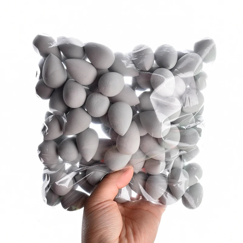 6/30/100Pcs Mini Makeup Sponge Soft Cute Face Beauty Egg Cosmetic Powder Puff for Foundation Cream Concealer Makeup Blender Tool