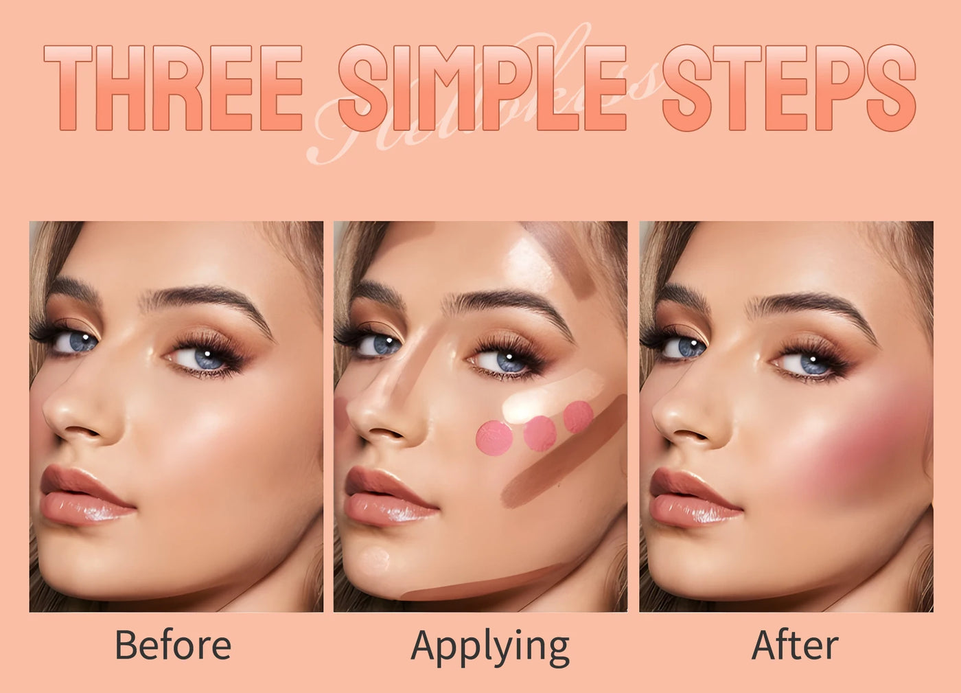Contour Stick Set Natural Matte Finish Highlighters Shadow Waterproof Contouring Wand V-face Shaping Contour Pen Face Makeup