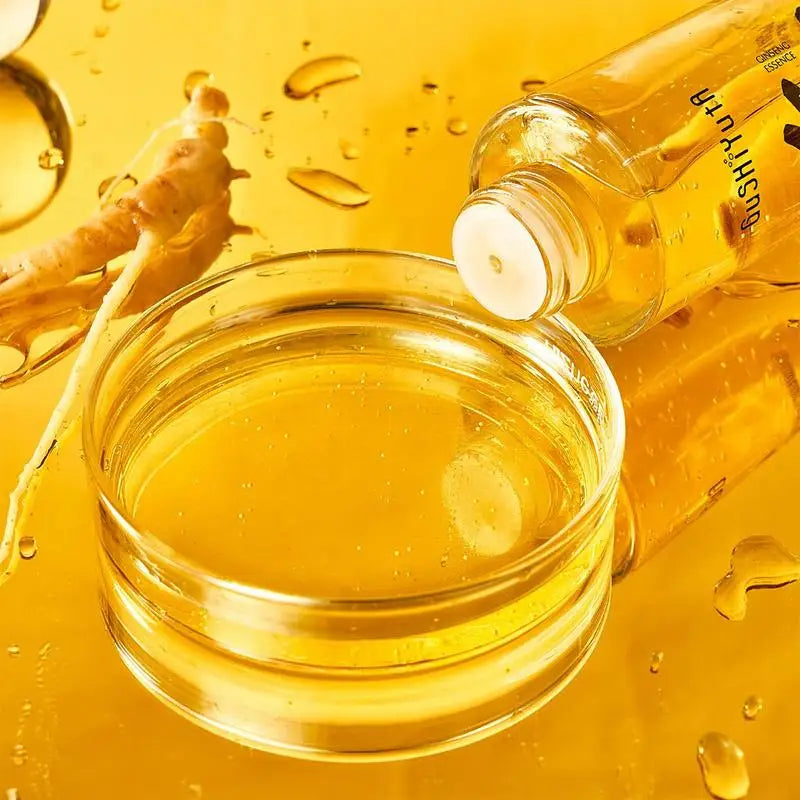 NEW 100ml/120ml Gold Ginseng Face Essence Polypeptide Anti-wrinkle Lightning Moisturizing Facial Serum Skin Care Products