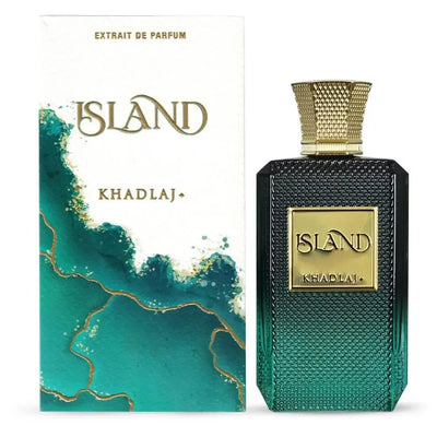 100ML Khadlaj Island Vanilla Eau De Parfum Spray Oriental Tune Long Lasting Men Perfume Dubai Arabia Parfums
