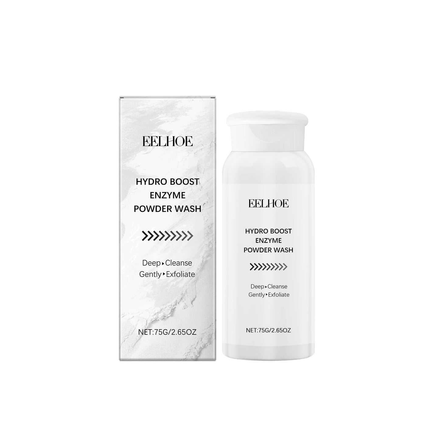 Enzyme Face Wash Powder 75g Gentle Exfoliating Cleanser for Sensitive Skin Removes Dirt Brightens Skin Travel Friendly Formula