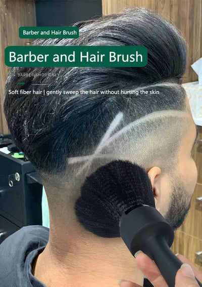 Hair Salon Cleaning Soft Brush Hairdressing Special Haircut Tool Barber Face Makeup Brushes Sweeping Hair Brush Neck Brush