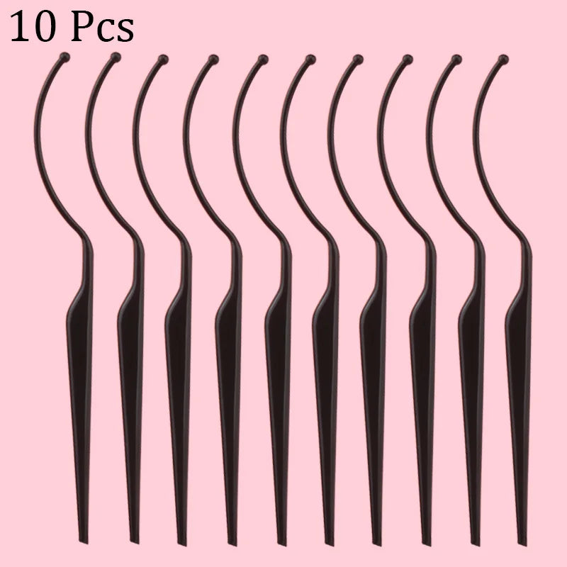10/2pcs False Eyelash Extension Style Display Board Grafting Eyelash Try on Effect Exhibit Auxiliary Fake Lashes Holder Tools