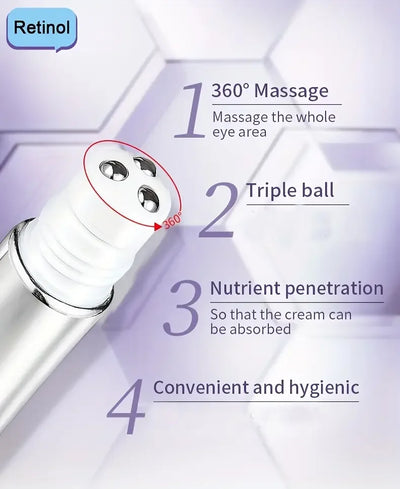 Retinol Eye Cream - Natural ingredient care, long-lasting moisturizing formula, eye care, caring for the skin around the eyes