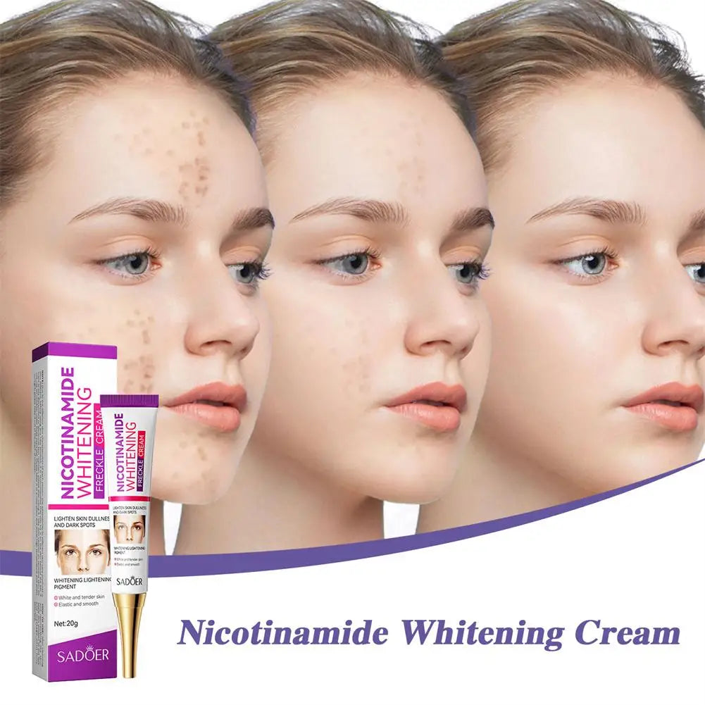 1/3 pcs Nicotinamide Cream Brightening Lifting Firming Moisturing Smoothing Skin Tone Face Skin Care